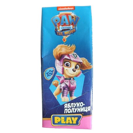 Сік «Щенячий патруль» яблучно-полуничний, 200мл, ТМ Paw Patrol, Україна