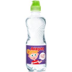 Вода дитяча негазована, 0,5л (спорт), ТМ Аквуля, Україна
