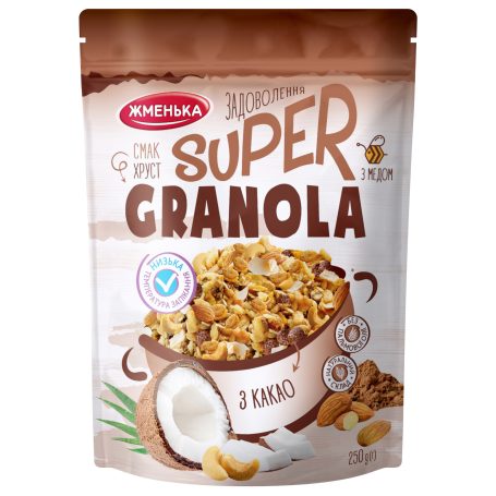 Гранола с какао, 250г, ТМ Жменька, Украина