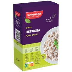 Крупа перловая (в пакетиках для варки), 400г (4*100г), ТМ Жменька, Украина