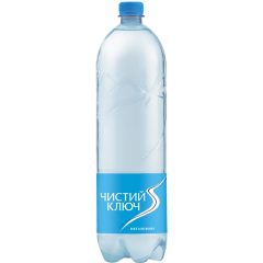 Вода питна негазована, 1,5л, ТМ Чистий ключ, Україна