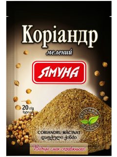 Кориандр молотый, 20г, ТМ Ямуна, Украина