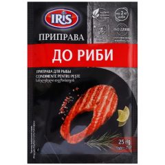 Приправа «Для рыбы», 25г, ТМ IRIS, Украина
