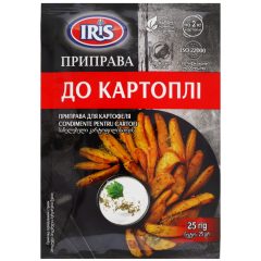 Приправа «До картоплі», 25г, ТМ IRIS, Україна
