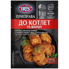 Приправа «До котлет», 25г, ТМ IRIS, Україна