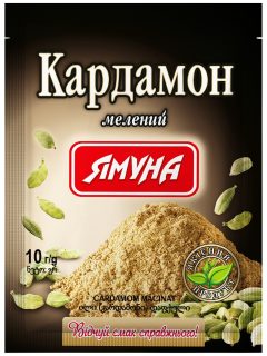 Кардамон молотый, 10г, ТМ Ямуна, Украина