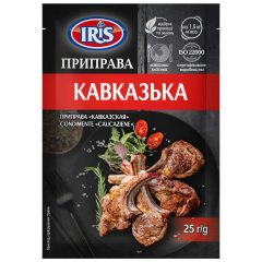 Приправа «Кавказская», 20г, ТМ IRIS, Украина
