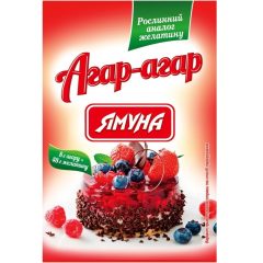 Агар-агар харчовий, 8г, ТМ Ямуна, Україна