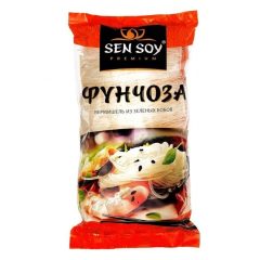 Экзотическая вермишель бобовая Фунчоза, 200г, ТМ Sen Soy, Китай