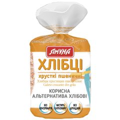 Хлібці пшеничні, 80г, ТМ Ямуна, Україна