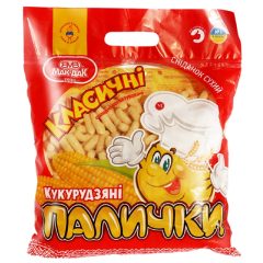 Кукурудзяні палички класичні, 175г, ТМ Мак-Дак, Україна