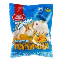 Кукурудзяні палички молочні, 500г, ТМ Мак-Дак, Україна