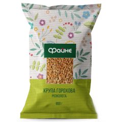 Крупа гороховая колотая желтая, 800г, ТМ Файне, Украина
