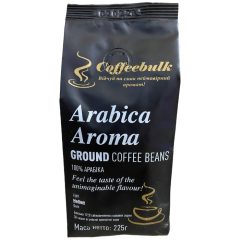 Кофе зерновой молотый ARABICA AROMA, 225г, ТМ Coffeebulk, Украина