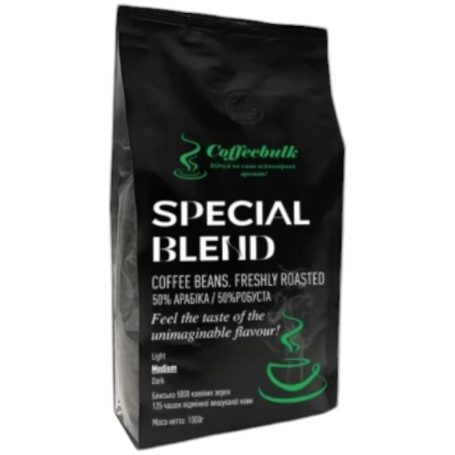 Кофе зерновой SPECIAL BLEND, 1кг, ТМ Coffeebulk, Украина
