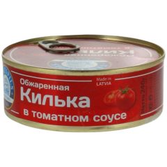 Кілька в томатному соусі, 240г, ТМ Ventspils, Латвія