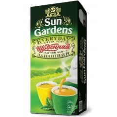 Чай зеленый в пакетиках «Ежедневный», 25шт (50г), ТМ Sun Gardens, Украина