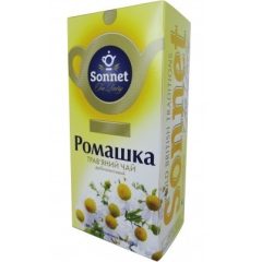 Чай пакетики травяной «Ромашка» (20шт), 20г, ТМ Sonnet, Украина.