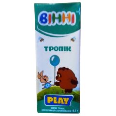 Сок «Винни» тропик (нектар), 200мл, ТМ Винни, Украина