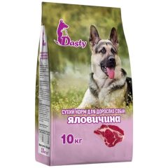 Корм для собак сухой «Говядина», 10кг, ТМ Dasty, Венгрия
