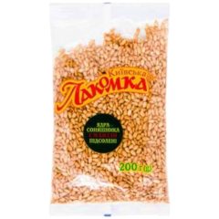 Ядро соняшника смажене підсолене, 200г, ТМ Київська Лакомка, Україна