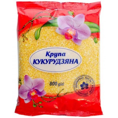 Крупа кукурудзяна, 0,8кг, ТМ Орхідея, Україна
