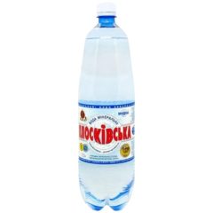 Вода мінеральна газована, 1,5л, ТМ Плосківська, Україна