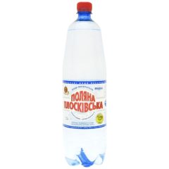 Вода мінеральна газована, 1,5л, ТМ Плосківська Поляна, Україна
