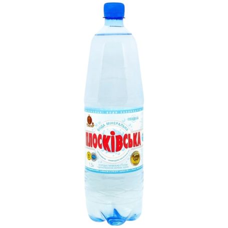 Вода минеральная негазированная, 1,5л, ТМ Плосковская, Украина