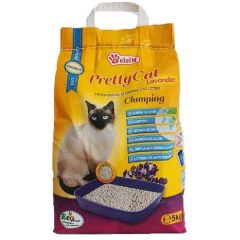Наполнитель для кошачьего туалета бентонит, 5кг, ТМ PrettyCat, Румыния