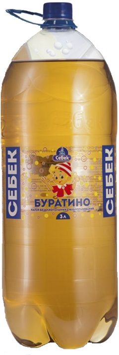 Напиток Буратино, 3л, ТМ Себек, Украина