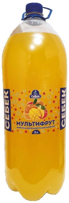 Напиток Мультифрукт, 3л, ТМ Себек, Украина