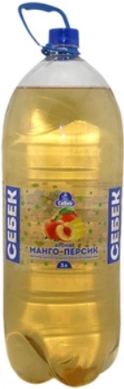 Напиток манго-персик, 3л, ТМ Себек, Украина