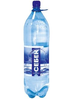 Вода питьевая газированная, 2л, ТМ Себек, УКраина