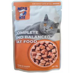 Корм для котов влажный со вкусом ягненка, 100г, ТМ Miss Kiss, Украина