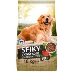 Сухой корм для собак с говядиной, 10кг, ТМ SPIKY, Венгрия