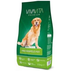 Корм для взрослых собак Премиум сухой, 15кг, ТМ Vivavita, Украина