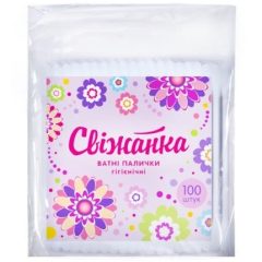 Ватные палочки, 100шт, ТМ Свежанка, Латвия
