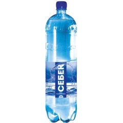 Вода питьевая газированная, 1,5л, ТМ Себек, Украина
