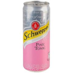 Напиток Schweppes Пинк тоник ж/б, 0,33л, Украина
