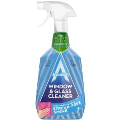 Засіб для миття вікон, скла, дзеркал та пластику WINDOW $ GLASS CLEANER, 750мл, ТМ Astonish, Великобританія (12шт*уп)
