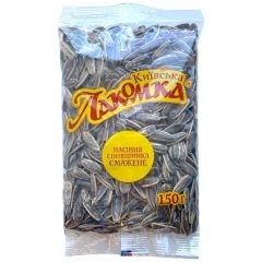 Насіння соняшника смажене, 130г, ТМ Київська Лакомка, Україна