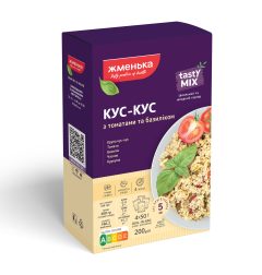 Гарнир Кус-кус с томатами и базиликом, 200г, ТМ Жменька, Украина (16шт*уп)