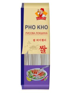 Экзотическая лапша рисовая Pho Kho, 300г, ТМ Ямчан, Китай