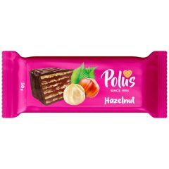 Вафельний батончик Фундук, 50г, ТМ Polus, Україна
