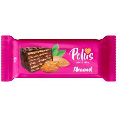 Вафельний батончик Мигдаль, 50г, ТМ Polus, Україна