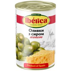Оливки с сыром эконом. 280г, ТМ Iberica. Украина