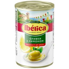 Оливки с лимоном. 300г. ТМ Iberica, Украина