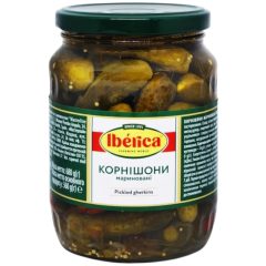 Корнишоны маринованные, 680г, ТМ Iberica, Испания