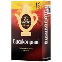 Чай листовий чорний Голден Цейлон, 85г, ТМ Sonnet, Україна